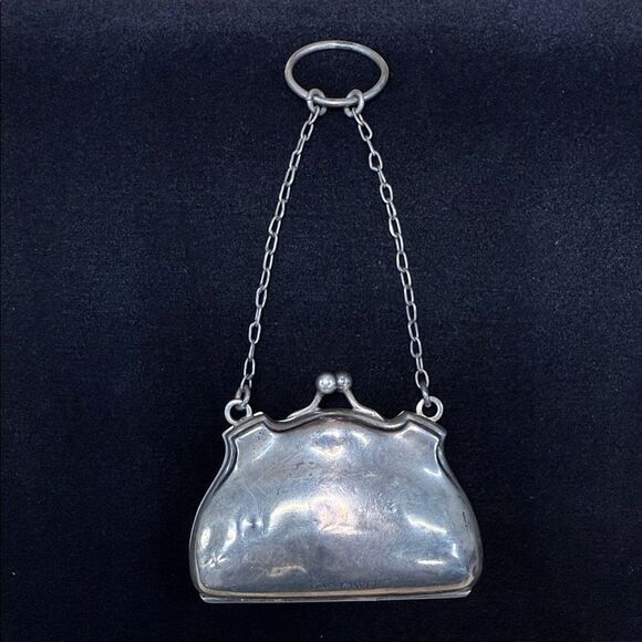 Accessories - Sterling Silver Elegant Silver Women's Coins Bag
